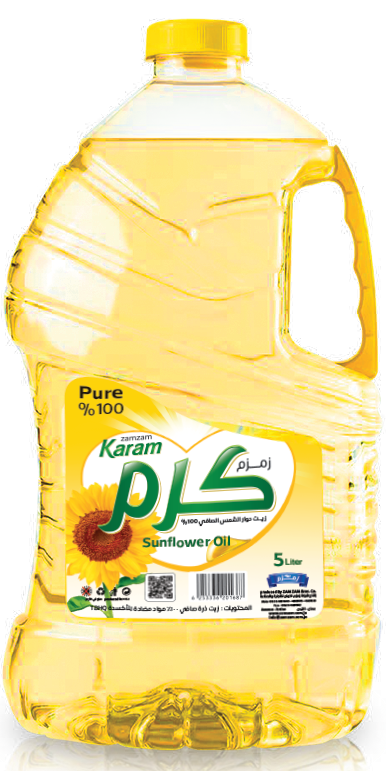 Karam Sunflower Oil (4.5L X4 / 5L X4)
